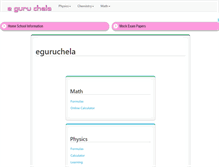 Tablet Screenshot of eguruchela.com